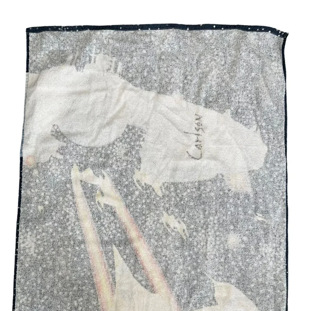 Vintage Star Wars Beach Towel Naboo N1 Starfighter Trade Federation Battleship